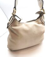 Gucci - White Calf Leather Guccissima Horsebit Creole Hobo Bag. - Image 2