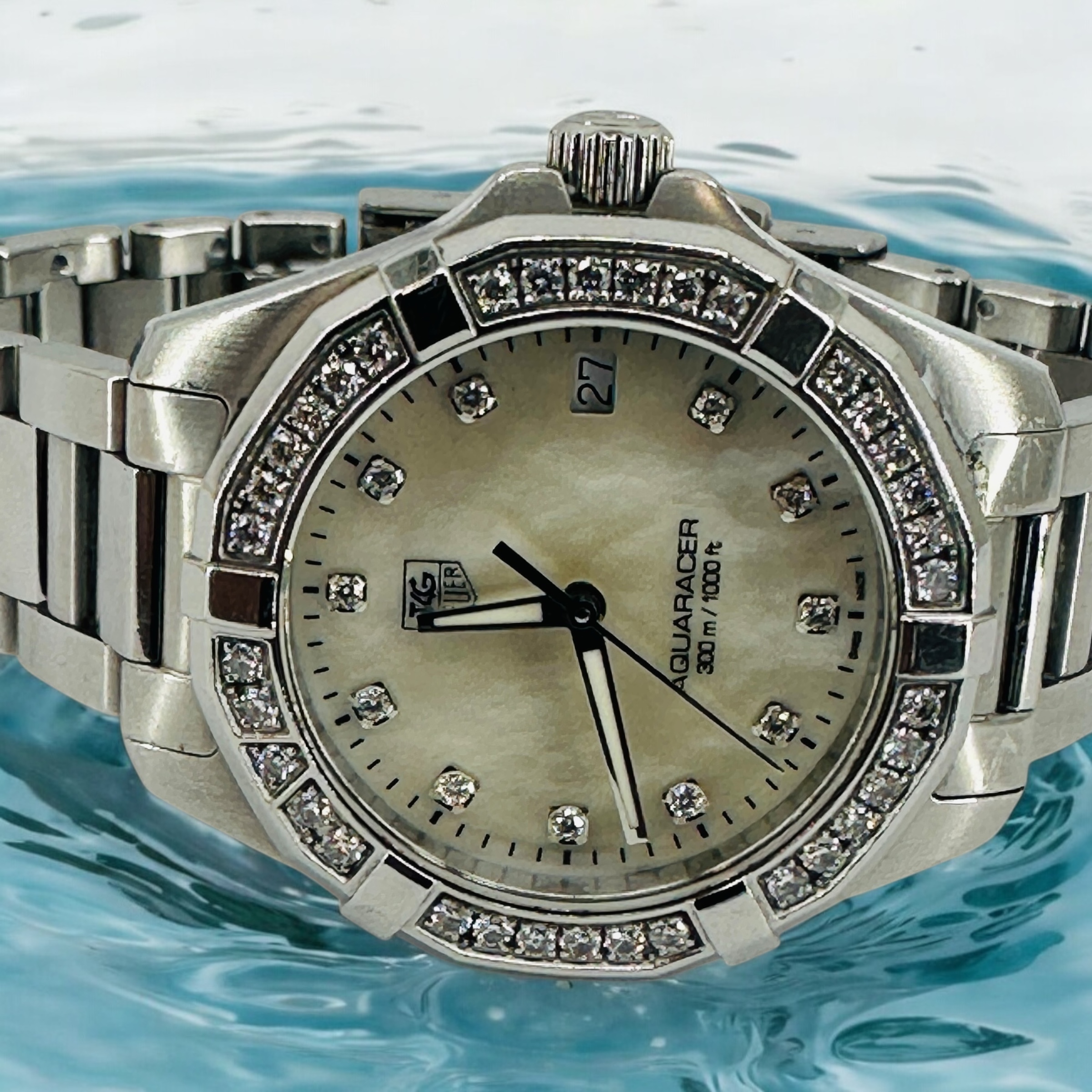 Photoroom_20250227_115545 Tag Heuer diamond set ladies - Image 1
